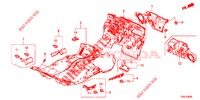 BODENMATTE/ISOLATOR  für Honda JAZZ 1.3 ELEGANCE 5 Türen 6 gang-Schaltgetriebe 2019