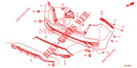 HINTERER STOSSFAENGER  für Honda JAZZ 1.3 ELEGANCE 5 Türen 6 gang-Schaltgetriebe 2019