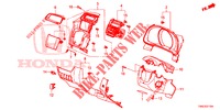 INSTRUMENT, ZIERSTUECK (COTE DE CONDUCTEUR) (LH) für Honda JAZZ 1.3 ELEGANCE 5 Türen 6 gang-Schaltgetriebe 2019
