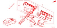 AUDIOEINHEIT (LH) (1) für Honda JAZZ 1.5 DYNAMIC 5 Türen 6 gang-Schaltgetriebe 2019