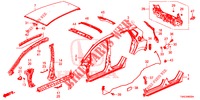 AUSSENBLECHE/TAFEL, HINTEN  für Honda JAZZ 1.5 DYNAMIC 5 Türen 6 gang-Schaltgetriebe 2019
