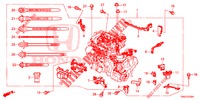 KABELBAUM (2) für Honda JAZZ 1.5 DYNAMIC 5 Türen 6 gang-Schaltgetriebe 2019