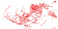 BODENMATTE/ISOLATOR  für Honda JAZZ 1.5 DYNAMIC 5 Türen vollautomatische 2019