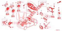 STEUERGERAT (CABINE) (2) (LH) für Honda JAZZ 1.5 DYNAMIC 5 Türen vollautomatische 2019