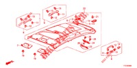 DACHVERKLEIDUNG  für Honda JAZZ HYBRID LUXURY H 5 Türen vollautomatische 2012