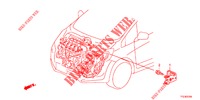 MOTORKABELBAUM, STREBE(1.7L)(RH)  für Honda JAZZ HYBRID LUXURY H 5 Türen vollautomatische 2012