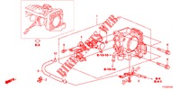 DROSSELKLAPPENGEHAEUSE('84,'85)  für Honda JAZZ HYBRID LUXURY HSH 5 Türen vollautomatische 2012