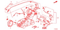 ANTENNE/LAUTSPRECHER  für Honda JAZZ HYBRID LUXURY 5 Türen vollautomatische 2012