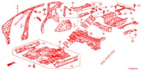 BODEN/INNENBLECHE  für Honda JAZZ HYBRID LUXURY 5 Türen vollautomatische 2012