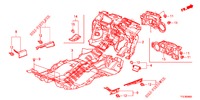 BODENMATTE/ISOLATOR  für Honda JAZZ HYBRID LUXURY 5 Türen vollautomatische 2012