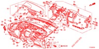 INSTRUMENTENBRETT, OBEN (LH) für Honda JAZZ HYBRID LUXURY 5 Türen vollautomatische 2012