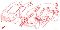 KABELBAUM (1) (LH) für Honda JAZZ HYBRID LUXURY 5 Türen vollautomatische 2012