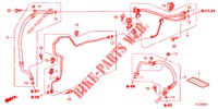 KLIMAANLAGE (FLEXIBLES/TUYAUX) (LH) für Honda JAZZ HYBRID LUXURY 5 Türen vollautomatische 2012