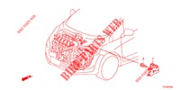 MOTORKABELBAUM, STREBE(1.7L)(RH)  für Honda JAZZ HYBRID LUXURY 5 Türen vollautomatische 2012