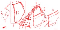 TUERTAFEL, HINTEN(4D)  für Honda JAZZ HYBRID LUXURY 5 Türen vollautomatische 2012