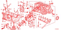 ZYLINDERBLOCK/OELWANNE  für Honda JAZZ HYBRID LUXURY 5 Türen vollautomatische 2012