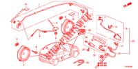 ANTENNE/LAUTSPRECHER  für Honda JAZZ HYBRID LUXURY 5 Türen vollautomatische 2012