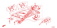 DACHVERKLEIDUNG  für Honda JAZZ HYBRID LUXURY 5 Türen vollautomatische 2012
