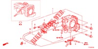 DROSSELKLAPPENGEHAEUSE('84,'85)  für Honda JAZZ HYBRID LUXURY 5 Türen vollautomatische 2012