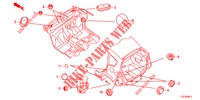 GUMMITUELLE (ARRIERE) für Honda JAZZ HYBRID LUXURY 5 Türen vollautomatische 2012