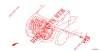 MOTORKABELBAUM, STREBE(1.7L)(RH)  für Honda JAZZ HYBRID LUXURY 5 Türen vollautomatische 2012