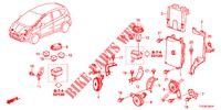 STEUERGERAT (COMPARTIMENT MOTEUR) (LH) für Honda JAZZ HYBRID LUXURY 5 Türen vollautomatische 2012