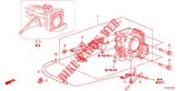 DROSSELKLAPPENGEHAEUSE('84,'85)  für Honda JAZZ HYBRID LUXURY 5 Türen vollautomatische 2015