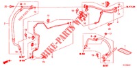 KLIMAANLAGE (FLEXIBLES/TUYAUX) (LH) für Honda JAZZ HYBRID LUXURY 5 Türen vollautomatische 2015