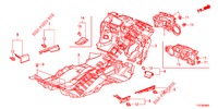 BODENMATTE/ISOLATOR  für Honda JAZZ HYBRID LUXURY 5 Türen vollautomatische 2013