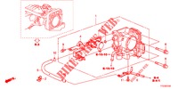 DROSSELKLAPPENGEHAEUSE('84,'85)  für Honda JAZZ HYBRID LUXURY 5 Türen vollautomatische 2013