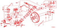 HAUPTBREMSZYLINDER/MASTER POWER (LH) für Honda JAZZ HYBRID LUXURY 5 Türen vollautomatische 2013