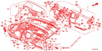 INSTRUMENTENBRETT, OBEN (LH) für Honda JAZZ HYBRID LUXURY 5 Türen vollautomatische 2013