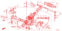 SERVOLENKGETRIEBE (EPS) (LH) für Honda JAZZ HYBRID LUXURY 5 Türen vollautomatische 2013