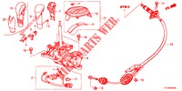 WAHLHEBEL(HMT)  für Honda JAZZ HYBRID LUXURY 5 Türen vollautomatische 2013