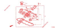 ZYLINDERKOPFDECKEL  für Honda JAZZ HYBRID LUXURY 5 Türen vollautomatische 2013