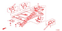 DACHVERKLEIDUNG  für Honda JAZZ HYBRID LUXURY 5 Türen vollautomatische 2013