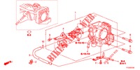 DROSSELKLAPPENGEHAEUSE('84,'85)  für Honda JAZZ HYBRID LUXURY 5 Türen vollautomatische 2013
