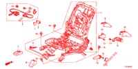 VORNE SITZKOMPONENTEN (G.) (2) für Honda JAZZ HYBRID LUXURY 5 Türen vollautomatische 2013
