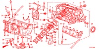 ZYLINDERBLOCK/OELWANNE  für Honda JAZZ HYBRID LUXURY 5 Türen vollautomatische 2013