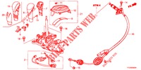 WAHLHEBEL(HMT)  für Honda JAZZ HYBRID LUXURY 5 Türen vollautomatische 2014