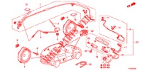 ANTENNE/LAUTSPRECHER  für Honda JAZZ HYBRID LUXURY 5 Türen vollautomatische 2014