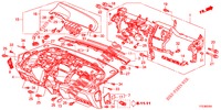 INSTRUMENTENBRETT, OBEN (LH) für Honda JAZZ HYBRID LUXURY 5 Türen vollautomatische 2014