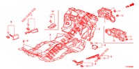 BODENMATTE/ISOLATOR  für Honda JAZZ HYBRID LUXURY 5 Türen vollautomatische 2014