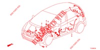KABELBAUM (2) (LH) für Honda JAZZ HYBRID LUXURY 5 Türen vollautomatische 2014