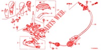 WAHLHEBEL(HMT)  für Honda JAZZ HYBRID LUXURY 5 Türen vollautomatische 2014