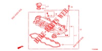 ZYLINDERKOPFDECKEL  für Honda JAZZ HYBRID LUXURY 5 Türen vollautomatische 2014