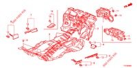BODENMATTE/ISOLATOR  für Honda JAZZ HYBRID LUXURY 5 Türen vollautomatische 2014