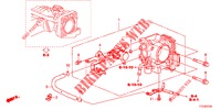 DROSSELKLAPPENGEHAEUSE('84,'85)  für Honda JAZZ HYBRID LUXURY 5 Türen vollautomatische 2014