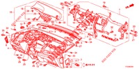 INSTRUMENTENBRETT, OBEN (LH) für Honda JAZZ HYBRID LUXURY 5 Türen vollautomatische 2014