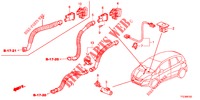 KLIMAANLAGE (SENSEUR/CLIMATISEUR D'AIR AUTOMATIQUE) für Honda JAZZ HYBRID LUXURY 5 Türen vollautomatische 2014